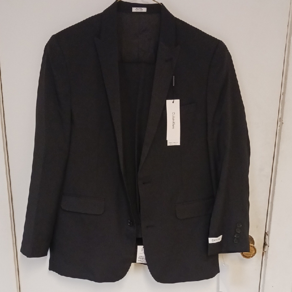 Calvin Klein Dark Gray Men's Blazer